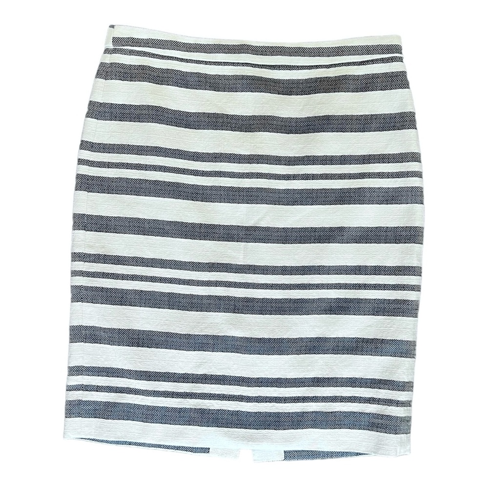 J crew Career Pencil Skirt Cotton Blend Lined Knee Length Size 0
